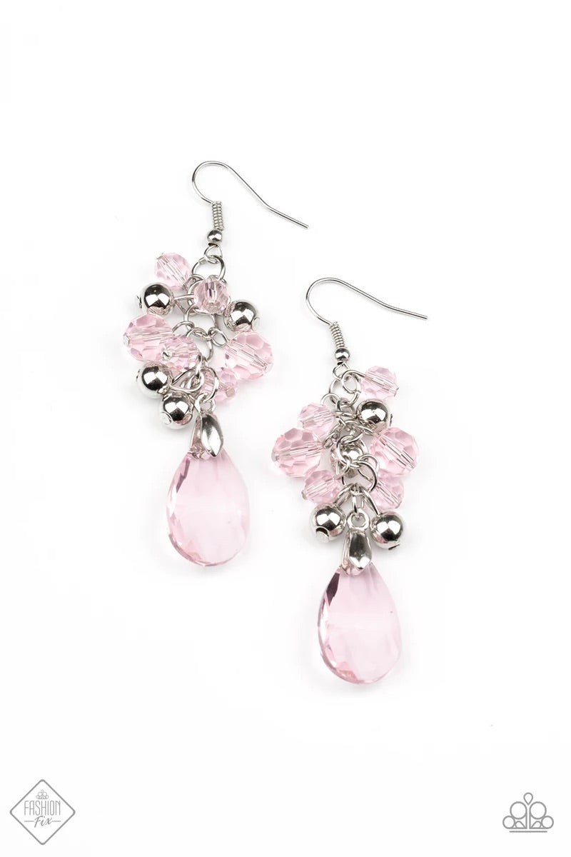 Before and Afterglow Pink Earrings