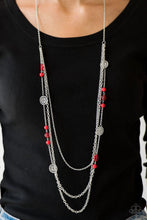 Load image into Gallery viewer, Pretty Poptastic Red Necklace