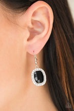 Load image into Gallery viewer, The Modern Monroe Black Earrings