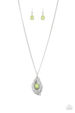 Load image into Gallery viewer, Flight Path Green Necklace