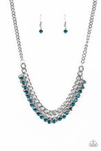 Load image into Gallery viewer, Glow and Grind Blue Necklace