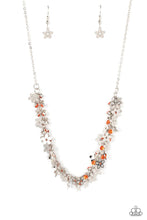 Load image into Gallery viewer, Fearlessly Floral Orange Necklace