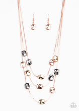 Load image into Gallery viewer, Downtown Reflections Copper Necklace