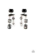 Load image into Gallery viewer, Hazard Pay Silver Post Earrings