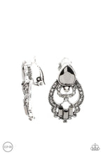 Load image into Gallery viewer, Glamour Gauntlet Silver Clip On Earrings