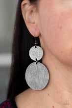 Load image into Gallery viewer, Status Cymbal Black Earrings