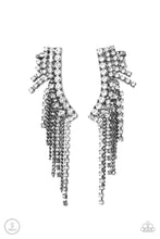 Load image into Gallery viewer, Thunderstruck Sparkle Black Ear Crawlers