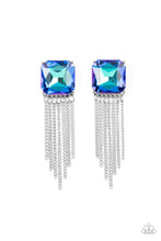 Load image into Gallery viewer, Supernova Novelty Blue Earrings
