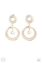 Load image into Gallery viewer, Regal Revel Gold Clip On Earrings