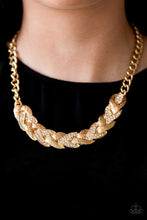 Load image into Gallery viewer, Blind Side Gold Necklace