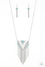 Load image into Gallery viewer, Colorfully Colossal Blue Necklace