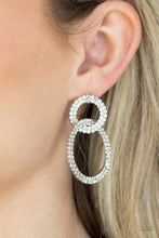 Load image into Gallery viewer, Intensely Icy White Earrings