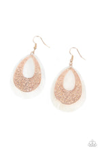 Load image into Gallery viewer, Bountiful Beaches Rose Gold Earrings