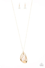 Load image into Gallery viewer, Asymmetrical Bliss Gold Necklace