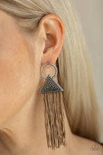 Load image into Gallery viewer, Oh My Giza Brown Tassel Earrings
