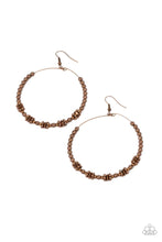 Load image into Gallery viewer, Simple Synchrony Copper Earrings