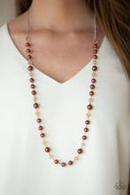 Load image into Gallery viewer, Pristine Prestige Brown Necklace