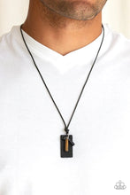 Load image into Gallery viewer, Explorer Edge Black Urban Necklace