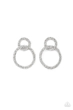 Load image into Gallery viewer, Intensely Icy Black Earrings