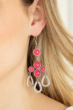 Load image into Gallery viewer, Mediterranean Magic Pink Earrings