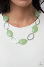 Load image into Gallery viewer, Beachside Boardwalk Green Necklace