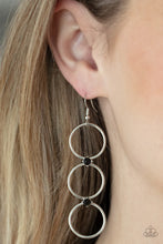 Load image into Gallery viewer, Refined Society Black Earrings