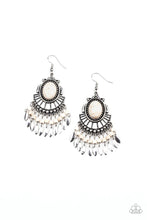 Load image into Gallery viewer, Eco Trip White Earrings