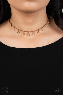 Chiming Charmer Copper Choker