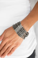 Load image into Gallery viewer, Rural Retreat Black Seed Bead Bracelet