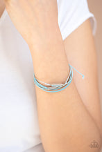 Load image into Gallery viewer, Interstellar Iridescence Blue Urban Bracelet