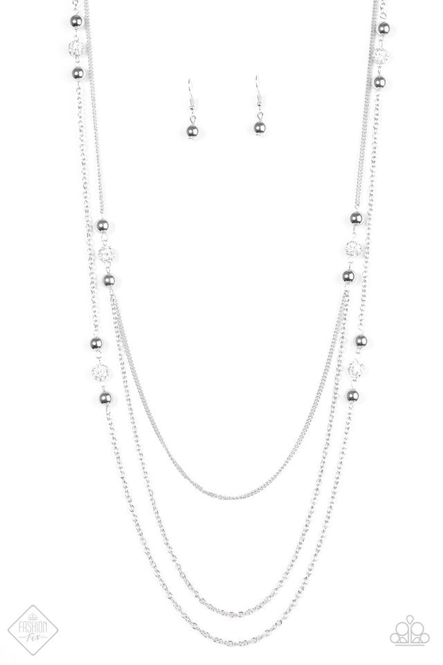 Be In the Glow White Necklace