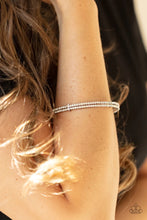 Load image into Gallery viewer, Standout Opulence White Coil Bracelet
