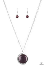 Load image into Gallery viewer, Luminous Lagoon Purple Necklace