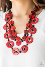 Load image into Gallery viewer, Catalina Coastin Red Wood Necklace