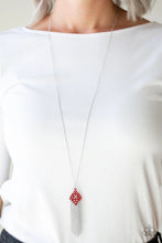 Load image into Gallery viewer, Color Me Capricious Red Necklace