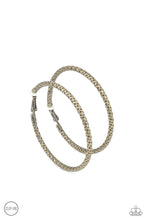 Load image into Gallery viewer, Subtly Sassy Brass Clip On Earrings