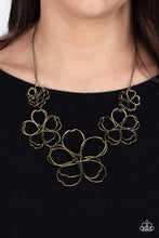 Load image into Gallery viewer, The Show Must Grow On Brass Necklace