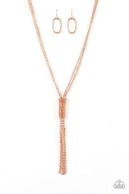 Boom Boom Knock You Out Copper Necklace