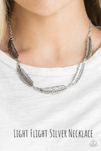 Load image into Gallery viewer, Light Flight Silver Necklace