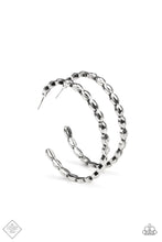Load image into Gallery viewer, Hoop Hype Silver Hoop Earrings