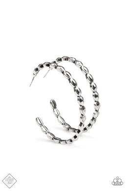 Hoop Hype Silver Hoop Earrings