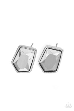 Indulge Me Silver Post Earrings