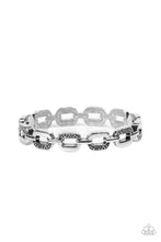 Load image into Gallery viewer, Powerhouse Plunder Silver Hinged Bracelet