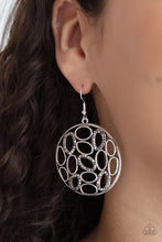 Load image into Gallery viewer, Watch Oval Me Silver Earrings