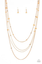 Load image into Gallery viewer, On the Front Shine Gold Necklace