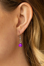 Load image into Gallery viewer, Staycation Status Purple Necklace