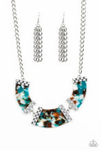 Load image into Gallery viewer, Haute Blooded Blue Acrylic Necklace