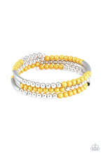 Load image into Gallery viewer, Tourist Trap Yellow Coil Bracelet