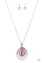 Load image into Gallery viewer, Glow and Tell Pink Necklace