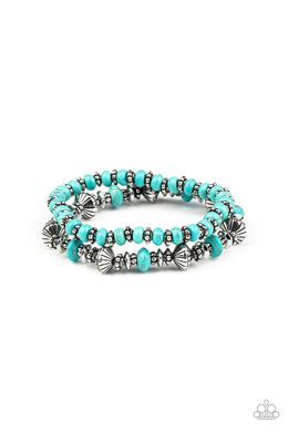 Cactus Quest Blue Bracelet